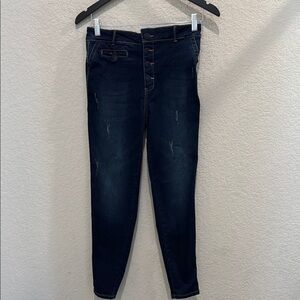 Dark Blue High-Waisted Jeans size 28 NWT